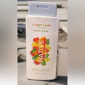 Retired Native Gummy Bear Body Wash NWOT